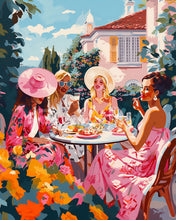 Cargar imagen en el visor de la galería, Diamond Painting - Fiesta de las Divas en el Jardín Rosa