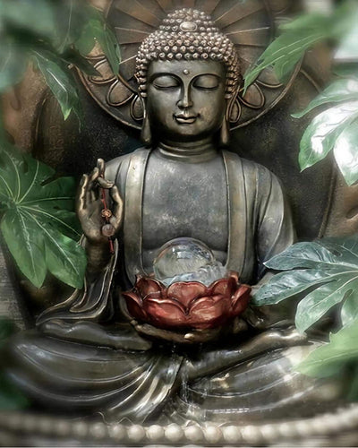 Diamond Painting - Estatua de Buda en paz