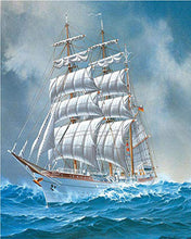 Cargar imagen en el visor de la galería, Diamond Painting - Gran velero en el mar
