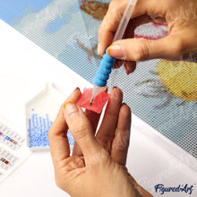 Cargar imagen en el visor de la galería, Diamond Painting - Autobús Urbano de Tokio 40x50cm con bastidor montado