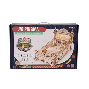 Puzzle 3D Máquina de Pinball