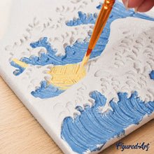 Cargar imagen en el visor de la galería, Kit de pintura en relieve - Impresión, sol naciente, Monet