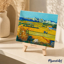 Cargar imagen en el visor de la galería, Kit de pintura en relieve - La cosecha, Van Gogh