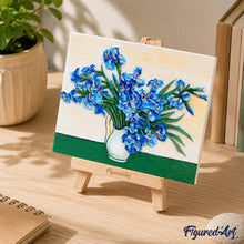Cargar imagen en el visor de la galería, Kit de pintura en relieve - Los lirios, Van Gogh