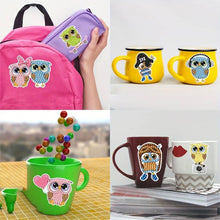 Cargar imagen en el visor de la galería, Diamond Painting 5D 13 Pegatinas Búhos