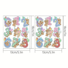 Cargar imagen en el visor de la galería, Diamond Painting 5D 17 Pegatinas Números