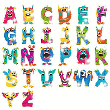 Cargar imagen en el visor de la galería, Diamond Painting 5D 26 Letras Adhesivos