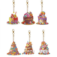 Cargar imagen en el visor de la galería, Colgante Diamond Painting 5D Pastel