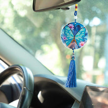 Cargar imagen en el visor de la galería, Colgante de Coche Diamond Painting Mariposa