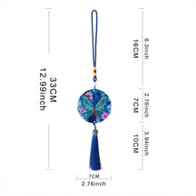 Cargar imagen en el visor de la galería, Colgante de Coche Diamond Painting Mariposa