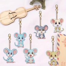 Cargar imagen en el visor de la galería, Diamond Painting 5D Ratón 6 Piezas