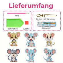 Cargar imagen en el visor de la galería, Diamond Painting 5D Ratón 6 Piezas