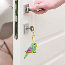 Cargar imagen en el visor de la galería, Llavero Diamond Painting 5D Loros 5 Piezas
