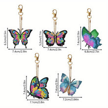 Cargar imagen en el visor de la galería, Diamond Painting Mariposas - Conjunto de 5 Piezas
