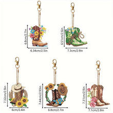 Cargar imagen en el visor de la galería, Colgante Diamond Painting Bota Conjunto de 5 piezas