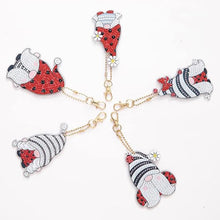 Cargar imagen en el visor de la galería, Llavero Diamond Painting 5D Gnomo