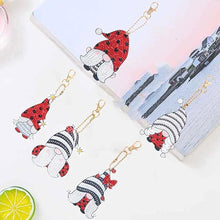 Cargar imagen en el visor de la galería, Llavero Diamond Painting 5D Gnomo