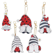 Cargar imagen en el visor de la galería, Llavero Diamond Painting 5D Gnomo