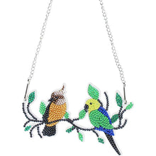 Cargar imagen en el visor de la galería, Colgador de Puerta Diamond Painting 5D con 2 Pájaros