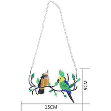 Cargar imagen en el visor de la galería, Colgador de Puerta Diamond Painting 5D con 2 Pájaros