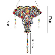 Cargar imagen en el visor de la galería, Colgador de Puerta Diamond Painting 5D Elefante