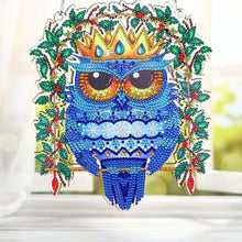 Cargar imagen en el visor de la galería, Colgador de Puerta Diamond Painting 5D Búho