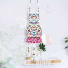 Cargar imagen en el visor de la galería, Colgador de Puerta Diamond Painting 5D Gato