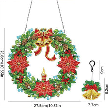 Cargar imagen en el visor de la galería, Colgante de Puerta Diamond Painting 5D Corona con LED y Colgante