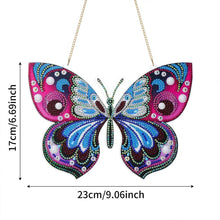 Cargar imagen en el visor de la galería, Colgador de Puerta Diamond Painting 5D con Mariposa