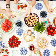 Cargar imagen en el visor de la galería, Posavasos Diamond Painting 5D Flores Azules