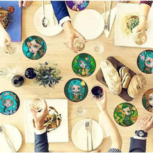 Cargar imagen en el visor de la galería, Posavasos Diamond Painting 5D Elfos