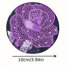 Cargar imagen en el visor de la galería, Posavasos Diamond Painting 5D Rosas Coloridas