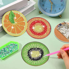 Cargar imagen en el visor de la galería, Posavasos Diamond Painting 5D con Frutas