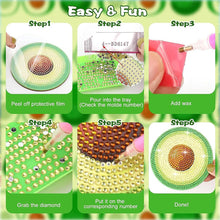 Cargar imagen en el visor de la galería, Posavasos Diamond Painting 5D Frutas