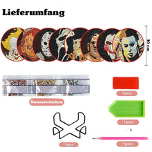 Cargar imagen en el visor de la galería, Posavasos Diamond Painting 5D Halloween