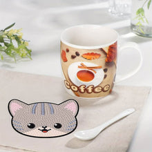 Cargar imagen en el visor de la galería, Posavasos Diamond Painting 5D Gatos