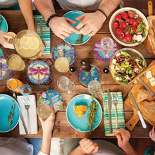 Cargar imagen en el visor de la galería, Posavasos Diamond Painting 5D Libélulas