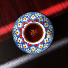 Cargar imagen en el visor de la galería, Posavasos Diamond Painting 5D con diseño de Mandala