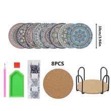 Cargar imagen en el visor de la galería, Posavasos Diamond Art Mandala
