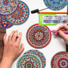 Cargar imagen en el visor de la galería, Posavasos Diamond Art Mandala