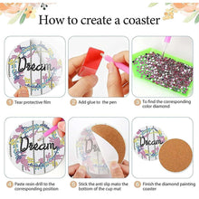Cargar imagen en el visor de la galería, Posavasos Diamond Painting 5D con Palabras Positivas para Cada Día