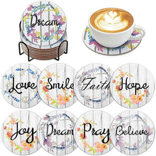 Cargar imagen en el visor de la galería, Posavasos Diamond Painting 5D con Palabras Positivas para Cada Día