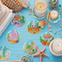 Cargar imagen en el visor de la galería, Posavasos Diamond Painting 5D con Submarino