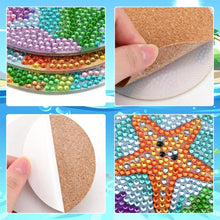 Cargar imagen en el visor de la galería, Posavasos Diamond Painting 5D con Submarino