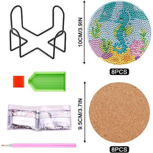 Cargar imagen en el visor de la galería, Posavasos Diamond Painting 5D con Submarino