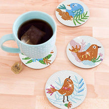 Cargar imagen en el visor de la galería, Posavasos Diamond Painting 5D con Pájaros