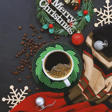 Cargar imagen en el visor de la galería, Posavasos Diamond Painting 5D Tema de Navidad
