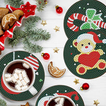 Cargar imagen en el visor de la galería, Posavasos Diamond Painting 5D Tema de Navidad