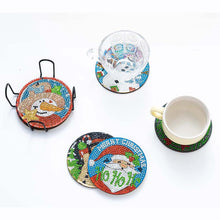 Cargar imagen en el visor de la galería, Posavasos Diamond Painting 5D Conjunto de Navidad 2