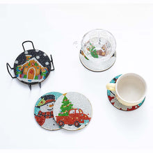 Cargar imagen en el visor de la galería, Posavasos Diamond Art Navidad